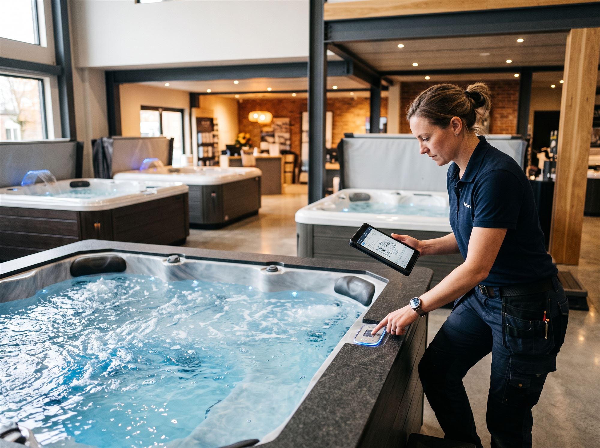 Showroom wanien SPA w Spytkowicach